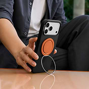Orange &mdash; MagSafe Low-Pro Grip & Stand image number 3